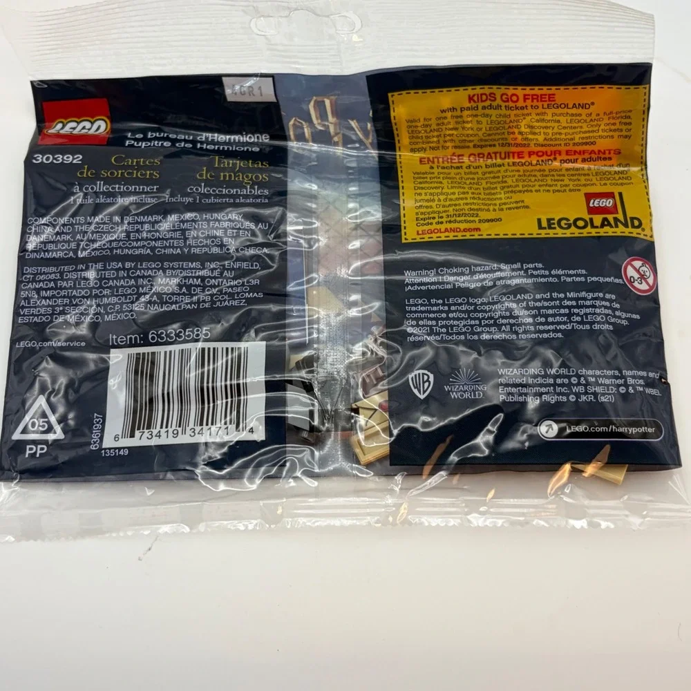 LEGO 30392 Harry Potter Hermiones Study Desk 31 Pcs NEW Sealed